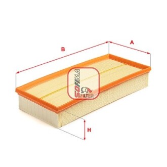 Фильтр воздушный LAND ROVER Defender "19>> SOFIMA S3C38A