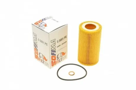 Фильтр масляный BMW 3 (E46)/ 5 (E39) 00-05 SOFIMA S 5001 PE