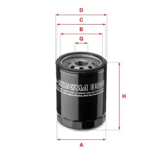Фильтр масла SOFIMA S5210R