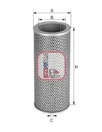Фільтр гідравлічний 290х126х92 (СПЕЦВИКУП) SOFIMA S5569PO