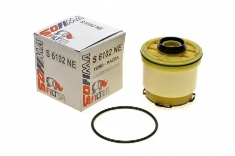 Фильтр топливный FORD/MAZDA Ranger (TKE) 2.2/BT50 II 2.2 CRD SOFIMA S6102NE