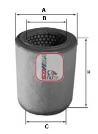 Фільтр повітряний SOFIMA S7592A