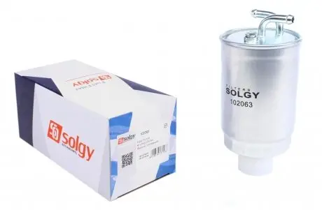 Фильтр топливный VW LT 2.4D/T3 1.6D/TD -88/Golf II -87 (без подигр.) Solgy 102063