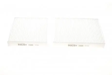 Фильтр салона Citroen C3/Peugeot 207/208 09- (к-кт 2 шт.)) Solgy 104065