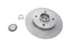 Диск тормозной (задний) Citroen C4/Peugeot 207/307 05- (249х9) (+ABS) (с подшипником)) (d=30) Solgy 208025 (фото 1)