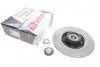 Диск тормозной (задний) Citroen C4/Peugeot 207/307 05- (249х9) (+ABS) (с подшипником)) (d=30) Solgy 208025 (фото 2)