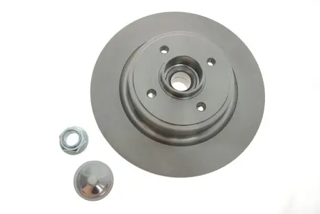 Диск тормозной (задний) Renault Scenic II 03- (274x11) (+ABS) (с подшипником)) Solgy 208033