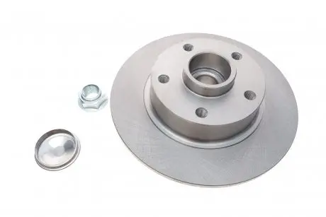 Диск тормозной (задний) Renault Megane 08-(260x8) (+ABS) (с подшипником)) Solgy 208039