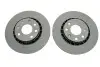 Диск тормозной (передний) Opel Astra F/Kadett E/Vectra A/B 89-/Daewoo Lanos 97- (256x24) Solgy 208062 (фото 1)