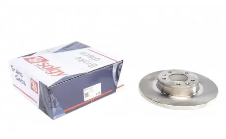 Диск гальмівний (задній) Citroen Jumpy/Fiat Scudo 07- (290х14) Solgy 208068