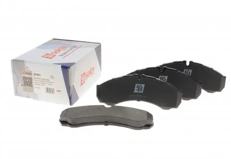 Тормозные колодки (передние) Iveco Daily III 99-06 (Brembo) Solgy 209003
