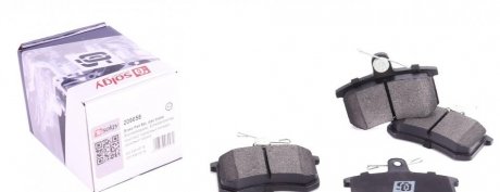 Тормозные колодки (задние) Audi A4 -00/A6 -97 Solgy 209058 (фото 1)