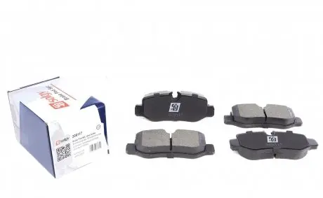 Тормозные колодки (задние) MB Vito (W447) 14- (Brembo) Solgy 209117