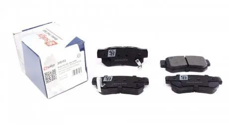 Тормозные колодки (задние) Hyundai Tucson 2.0 CRDi 04-10 Solgy 209153
