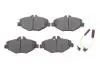 Колодки тормозные (передние) MB E-class (W211/S211) 02-09 (+датчики)) Solgy 209190 (фото 1)