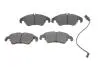 Колодки гальмівні (передні) Audi A4/A5/Q5 07- (з датчиком) Solgy 209206 (фото 1)