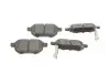 Колодки гальмівні (задні) Toyota Corolla/Auris 06-14/IQ/Urban Cruiser 09-15/Prius 12-/Yaris 05- Solgy 209275 (фото 1)