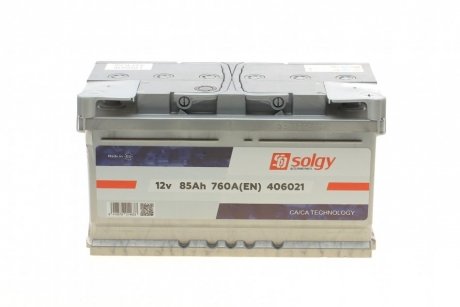 Акумуляторна батарея 85Ah/760A (315x175x175/+R) Solgy 406021 (фото 1)