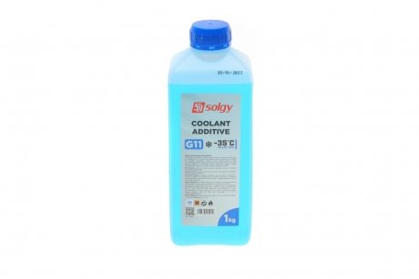 Антифриз (синий) G11 (1kg) (-35°C)) Solgy 503001