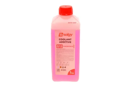 Антифриз (красный) G12 (концентрат)) (1kg) Solgy 503009