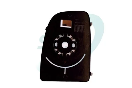 Скло дзеркала зовнішнього Прав (опукле, обігрів, верхн.) CITROEN JUMPER II, FIAT DUCATO, PEUGEOT BOXER 04.06- SPJ L0660