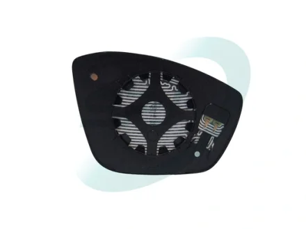 Скло дзеркала зовнішнього Прав (опукле, обігрів) PEUGEOT 208 I 03.12-12.19 SPJ L1178