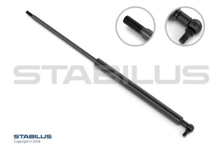 Пружний елемент, двері STABILUS 0314QY