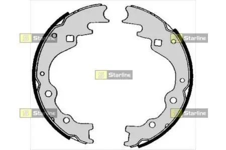 Тормозные колодки барабанные STARLINE BC 05450