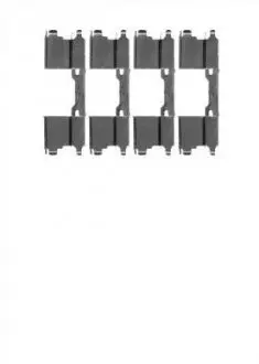 Пружинки тормозов. колодок STARLINE BD PR44