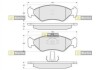Гальмівні колодки дискові STARLINE BDS112 (фото 1)