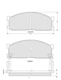 Автозапчастина STARLINE BDS125