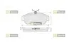 Тормозные колодки дисковые STARLINE BD S203 (фото 1)