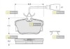 Гальмівні колодки дискові STARLINE BD S207 (фото 1)