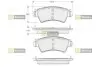Тормозные колодки дисковые STARLINE BD S316 (фото 1)