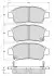 Тормозные колодки дисковые STARLINE BD S317 (фото 1)