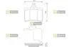 Тормозные колодки дисковые STARLINE BD S358 (фото 2)