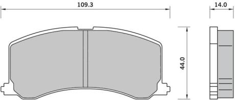 Автозапчасть STARLINE BDS413