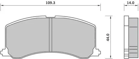 Автозапчасть STARLINE BDS413