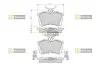Тормозные колодки дисковые STARLINE BD S443 (фото 1)