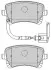 Тормозные колодки дисковые STARLINE BD S826P (фото 1)