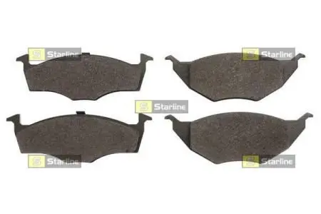 Колодки тормозные дисковые, к-кт. STARLINE BDS866