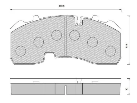 Автозапчасть STARLINE BDT005