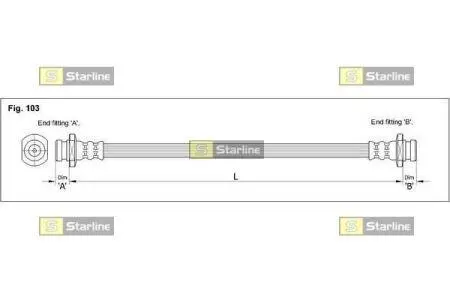 Автозапчасть STARLINE HAST1061