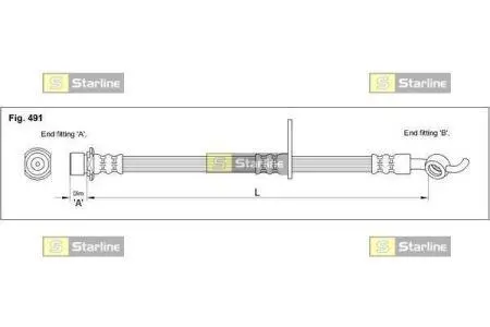 Автозапчасть STARLINE HAST1218