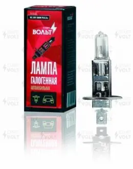 Лампа галогенная H1 24V 100W P14,5s StartVOLT VLH115