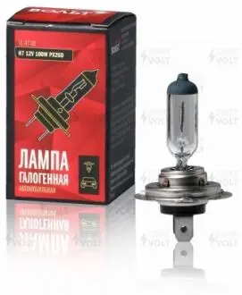 Лампа галогенна H7 12V 100W PX26d StartVOLT VLH708