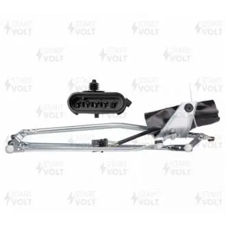 Стеклоочиститель 2170-72 в сборе (трапеция+мотор) StartVOLT VWA01070