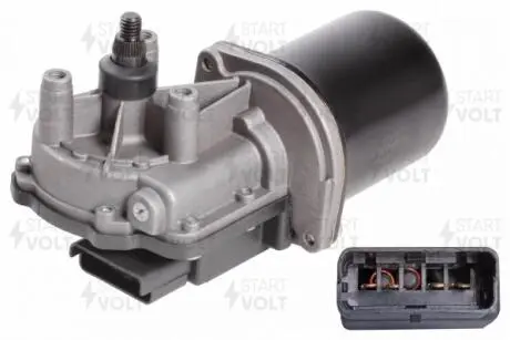 Моторедуктор склоочисника Renault Megane II (02-) тип Mako (VWF 0904) StartVOLT VWF0904