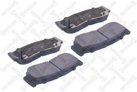 Колодки гальмівні задні (диск) STELLOX 000001BSX