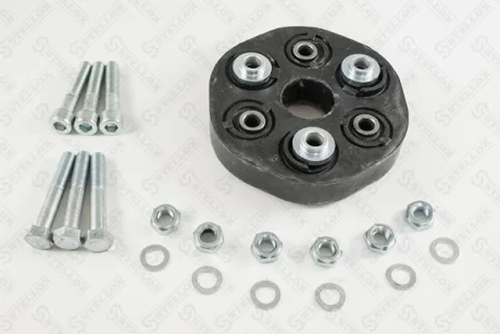 Фото 1 - муфта еластична карданного валу (з болтами) STELLOX 0710008SX Муфта еластична карданного валу (з болтами) STELLOX 0710008SX (фото 1)